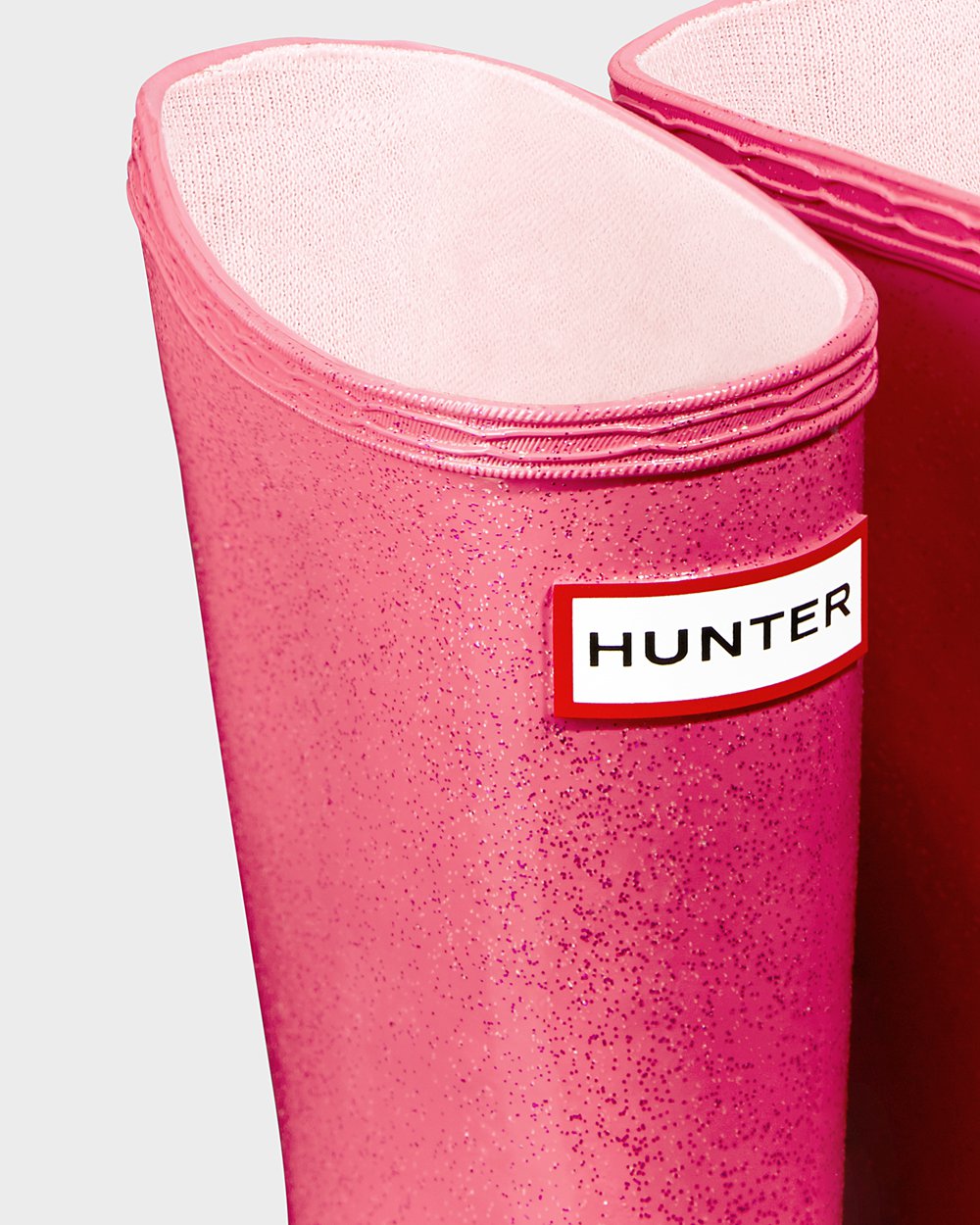 Kids Rain Boots - Hunter Original First Classic Starcloud (87LPFJBCV) - Pink